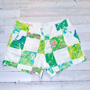 Lilly Pulitzer Patchwork Callahan Short, size 10